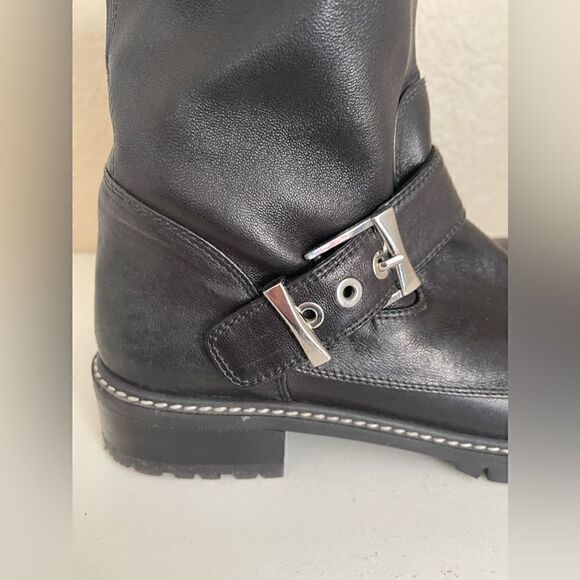 STUART WEITZMAN neoprene Lug Sole Ankle Boots (Size 8 B) - Picture 5 of 12